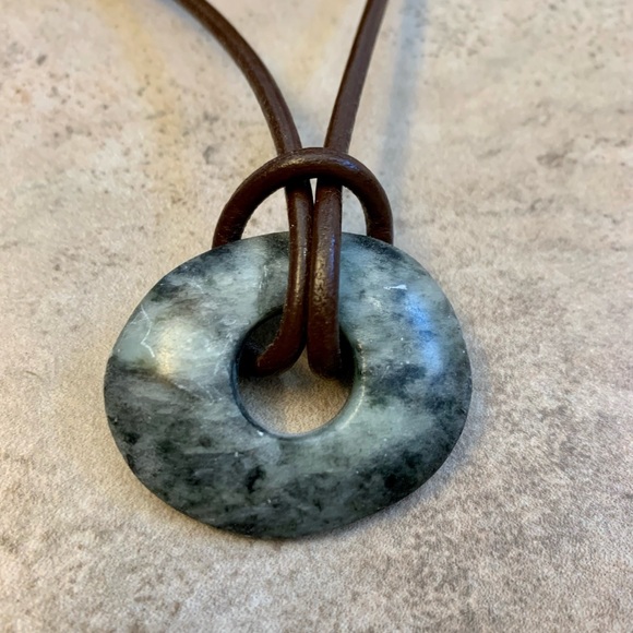 Beautiful soapstone necklace. Selling with bracelet (not soapstone). Brand new! - Picture 2 of 3